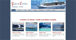 Desktop Screenshot of croisiere-alaska.ca